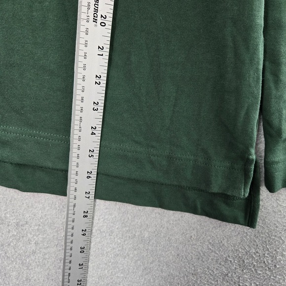 Cal Poly Mustangs Women Sweatshirt M Green Hoodie Henley Logo Champion - Picture 2 of 11